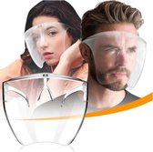 Écran facial - Lunettes de masque anti-éclaboussures - Masque de lunettes - Pour le porteur de lunettes - Écran anti-éclaboussures - Écran facial - 1 pièce