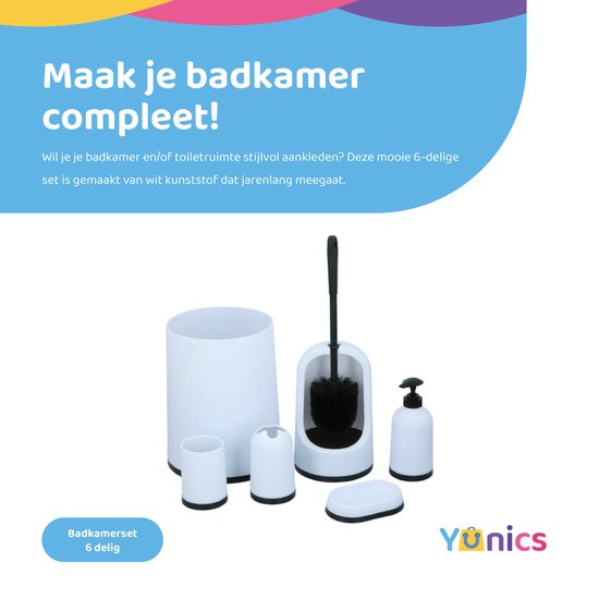 6-delige badkameraccessoireset van bamboe, badkameraccessoireset, lotionflessen, tandenborstelhouder, tandenborstelhouder, zeepbakje, toiletborstel, prullenbak 6-delige badkameraccessoireset van bamboe, badkameraccessoireset, lotionflessen, tandenborstelhouder, tandenborstelhouder, zeepbakje, toiletborstel, prullenbak
