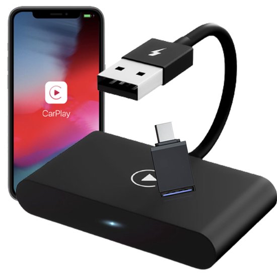 Magnify® Deluxe Carplay Dongle Draadloos Carplay Draadloze
