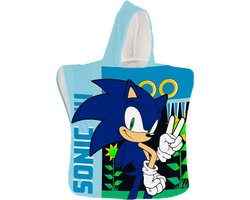 Sonic the Hedgehog Poncho, Peace - 50 x 100 cm - Polyester