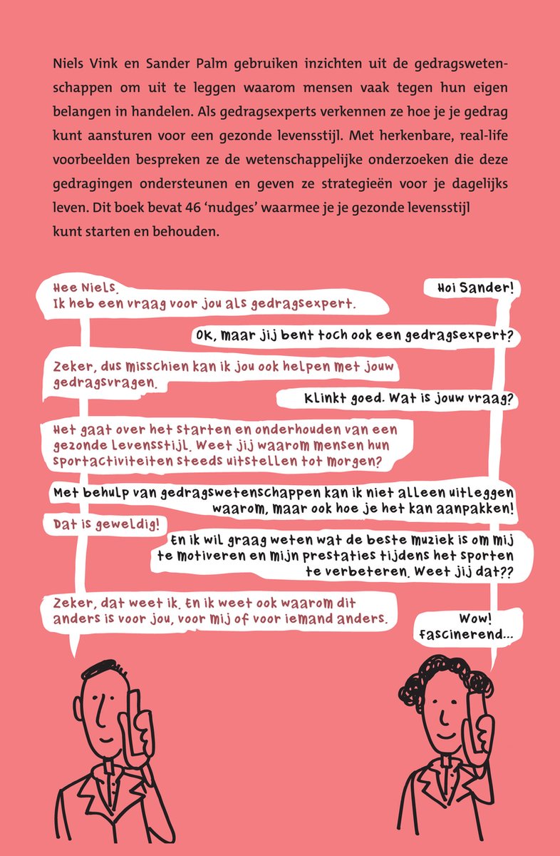 Golden Behaviors - 46 Nudges voor een Gezonde Levensstijl - back cover