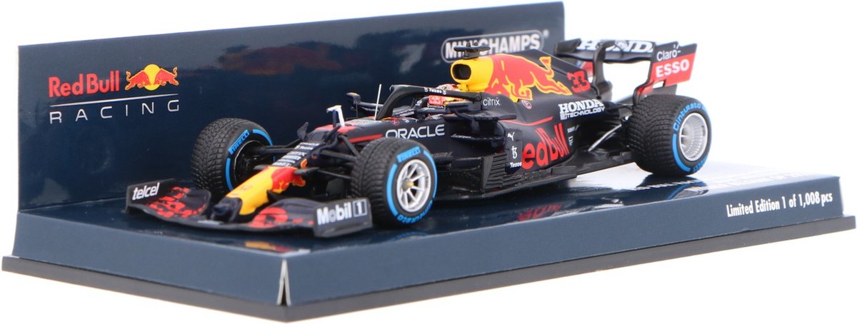 Red Bull Racing Honda RB16B #33 Winner Belgian GP 2021 - 1:43 - Minichamps