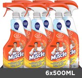 Mr. Muscle Keuken - Desinfectie - Ontvetter - 6 x 500 ml