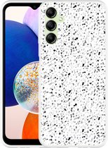 Cazy Hoesje geschikt voor Samsung Galaxy A14 4G/5G Terrazzo Look