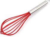 Garde - Rood - Siliconen - 25 cm - Eiklopper - Keuken Gerei - Melkopschuimer