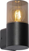 QAZQA odense - Moderne Wandlamp voor buiten - 1 lichts - D 11.8 cm - Grijs - Buitenverlichting