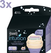 Wilkinson Intuition Dry Skin Scheermesjes - Voordeelverpakking 3 x 3 Stuks