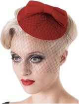 Banned Candice Fascinator Rood