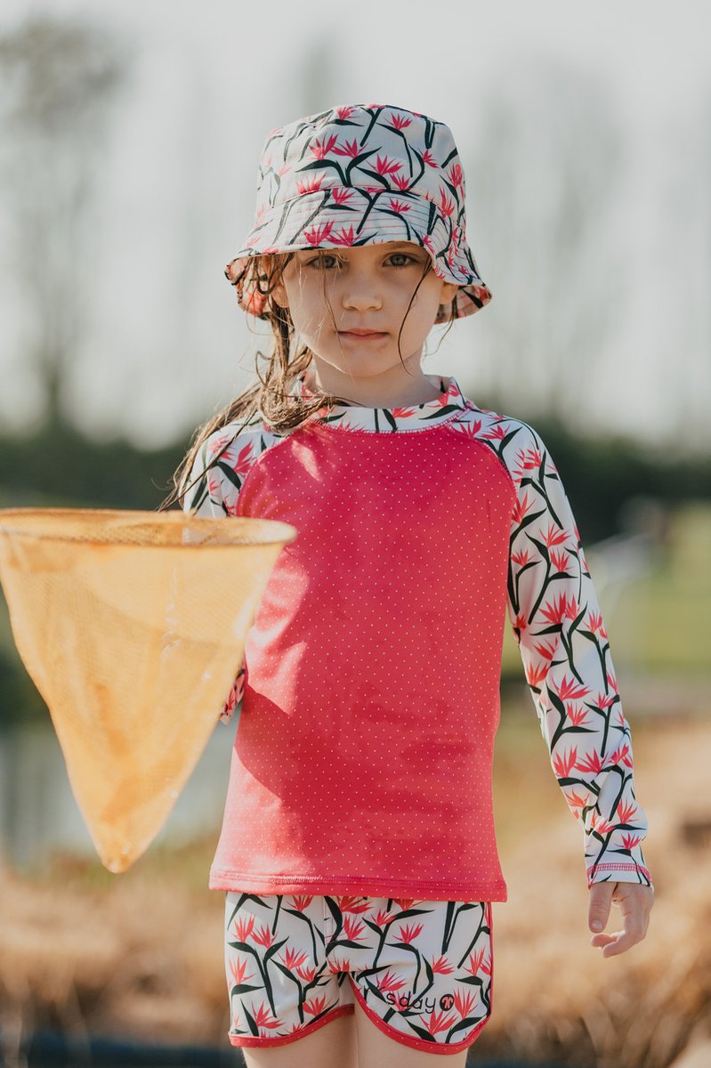 Ducksday - UV Zwemshirt - lange mouw - voor kinderen meisje - Coco - surf - rashguard — afbeelding 5
