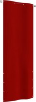 vidaXL - Balkonscherm - 80x240 - cm - oxford - stof - rood
