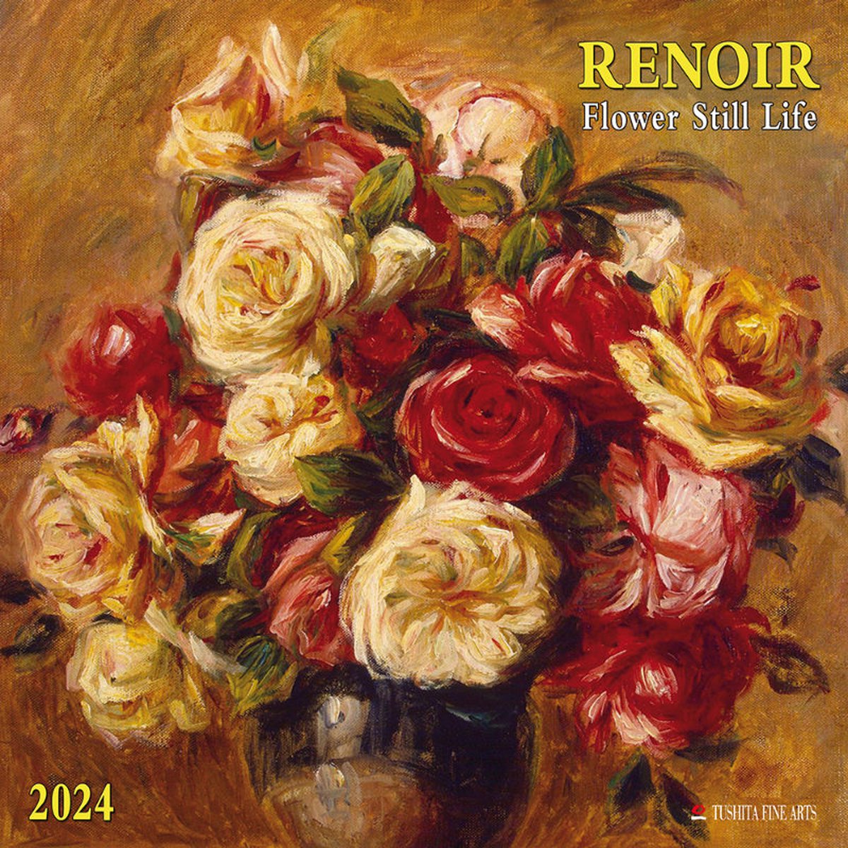 Renoir - Flowers still Life Kalender 2024