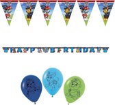 Nickelodeon – Paw Patrol – Versiering - Vlaggenlijn - Letterslinger – Ballonnen – Kinderfeest.