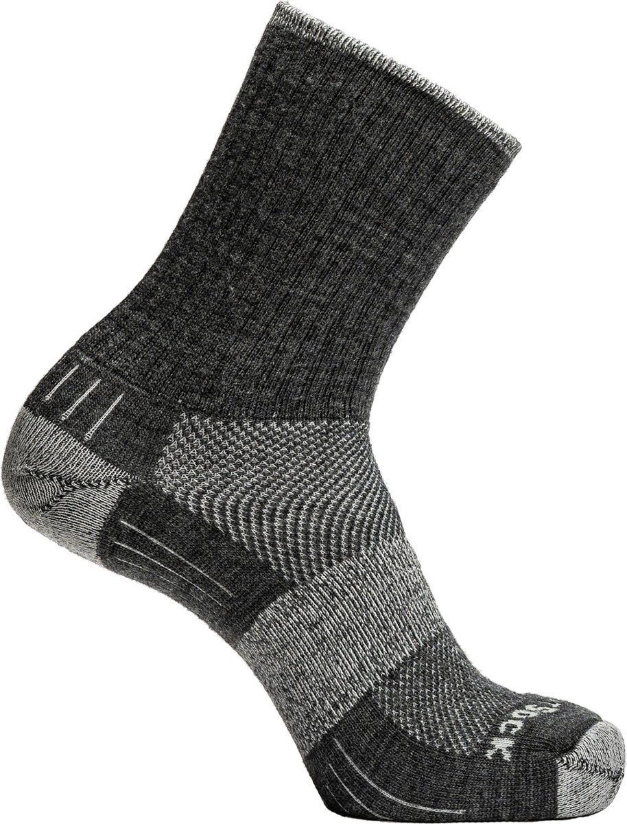Wrightsock Escape Merino Crew /Donkergrijs 37-41