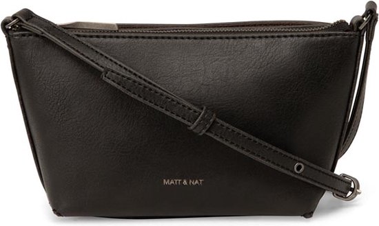 Matt & Nat - Macy Vintage Crossbody Bag Black