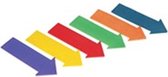 MDsport - Markeerpijlen - Set van 6 - 6 kleuren - Belijningspijlen