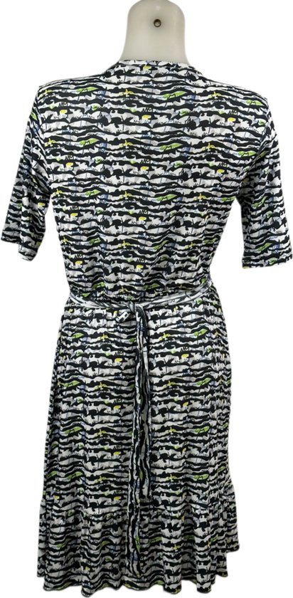Angelle Milan – Travelkleding voor dames – Zebra Geel Groen Blauwe