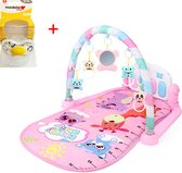 Babygym Met Speeltjes En Piano Voor Baby 0-2 Jaar - Babymat - Baby Speelmat - Interactief Speelmat - Speen