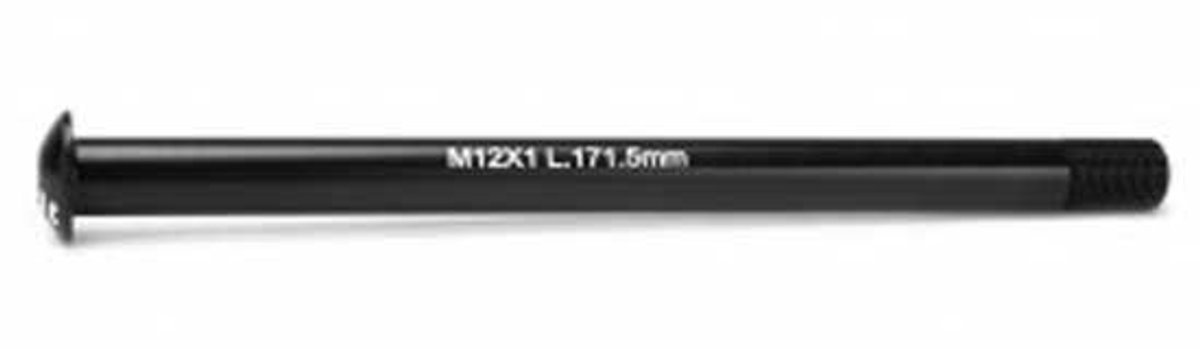 Leonardi Racing M12 X 1 Steekas Zwart 171.5 mm