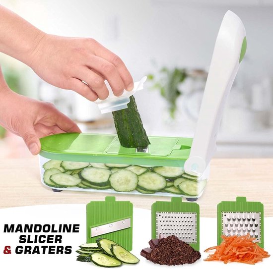 Masterclass Roestvrijstalen Mandoline Snijderset Met 7 Gemakkelijk Te Verwisselen Messen 68caee1a936a0a36050e7fba