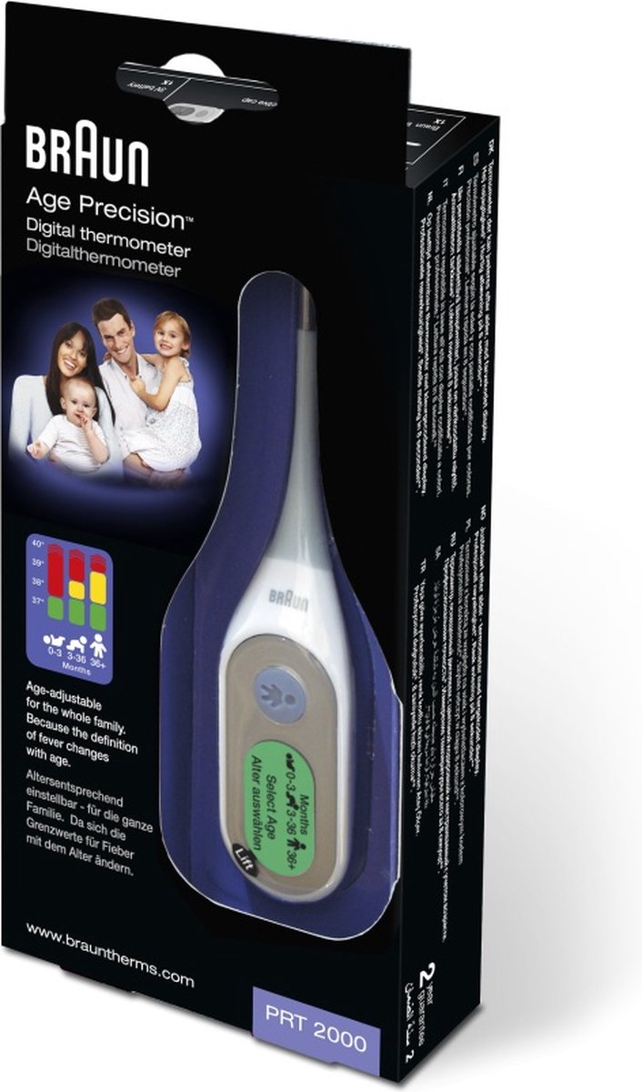 Braun PRT2000 Digitale lichaamsthermometer