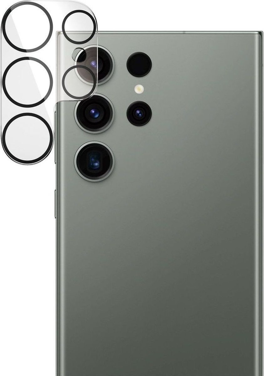 ESR Camera Glass Gehard Glas Ultra-Clear Camera Protector voor Samsung Galaxy S23 Ultra