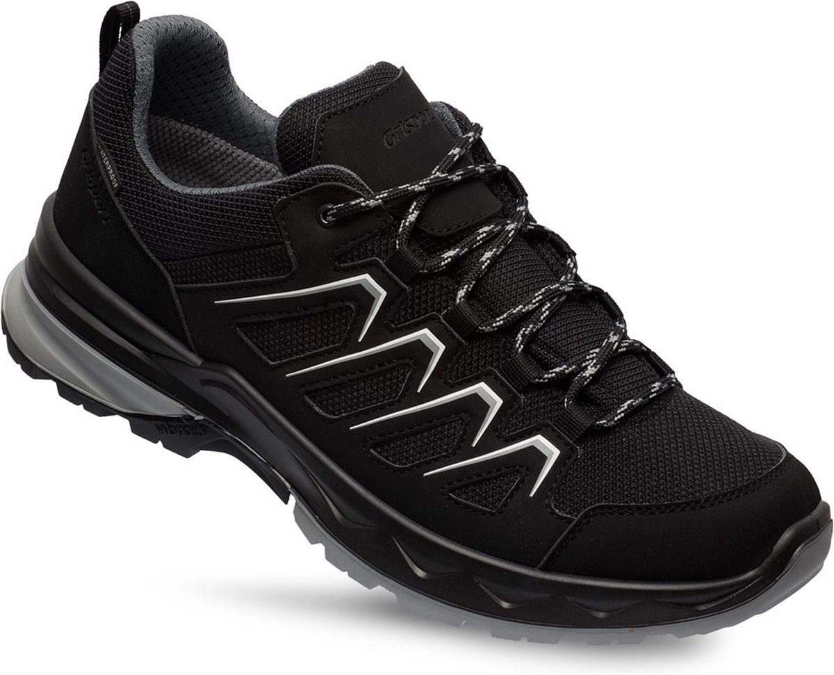 Grisport Wega Low wandelschoenen uni 14915-01 Zwart