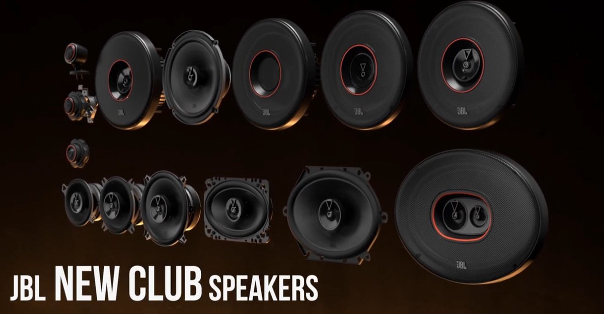 JBL Club 54F - Autospeakers - 5,25” Inch (130mm) 2-weg Coaxiaal - 135W Piek / 45W RMS - Set van 2 – foto 8
