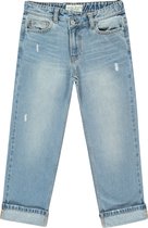 Cars Jeans Kids DIMA DEN. Straight Stone Bl. Meisjes Jeans - STONE BLEACHED - Maat 104