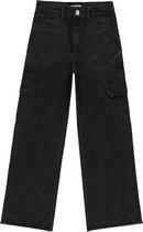 Cars Jeans Kids AMIFRE Cargo Denim Noir Jeans Filles - BLACK - Taille 116