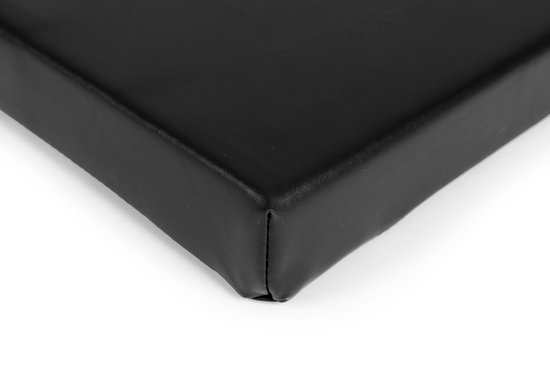 Yogamat - fitness mat - 5cm dik - 182x60 cm - zwart van Yogamat — afbeelding 5