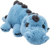 Depesche - Dino World knuffel dino blauw 50 cm