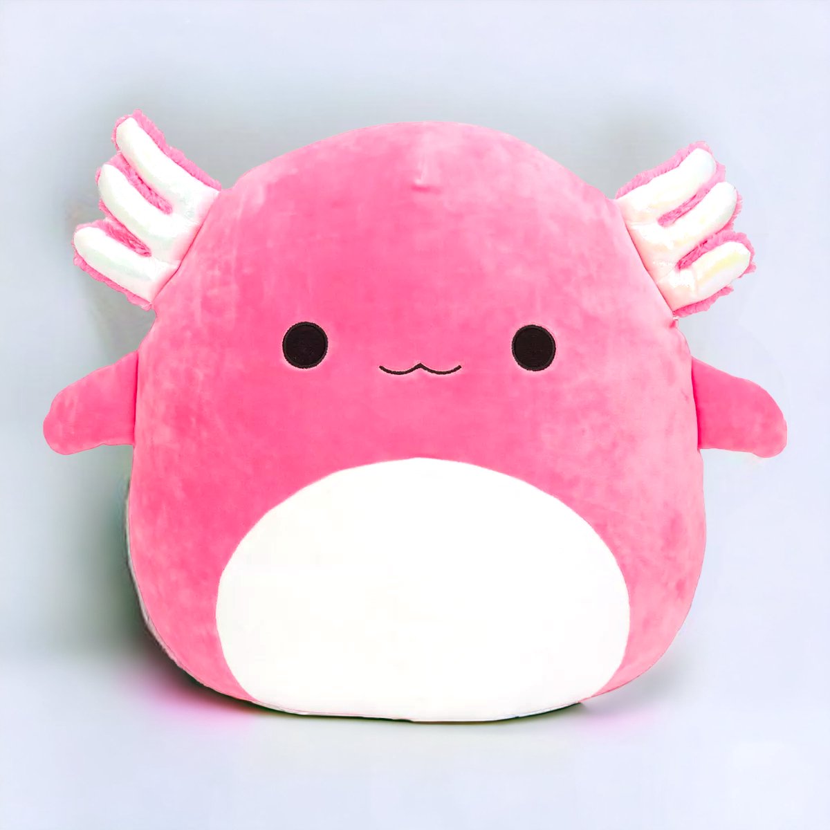 Klikkopers® - Peluche Kawaii - Peluche Squish - 25CM - Peluche Vache Mauve  - Squishy 