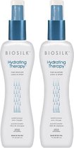 Biosilk - Spray sans rinçage Hydrating Therapy Pure Moisture - 2 x 207 ml