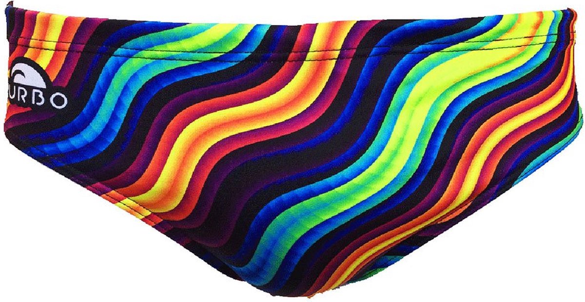 Turbo Wavy Zwemslip Veelkleurig 2XL Man