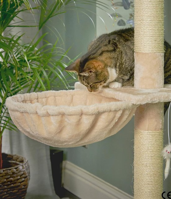 Hamac pour chat confortable pour arbre à chat de Luxe - Lit pour chat  rembourré... | bol