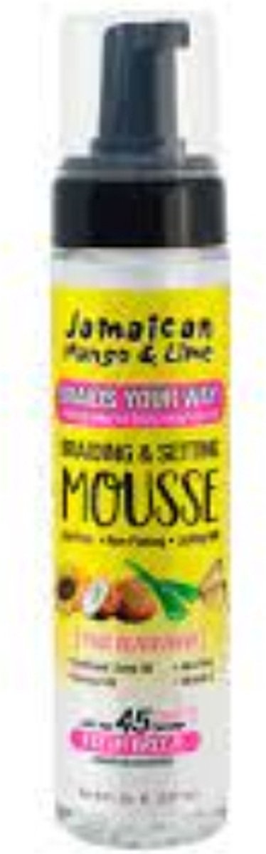 Jamaican Mango & Lime Braid Shine Molding Mousse 8oz