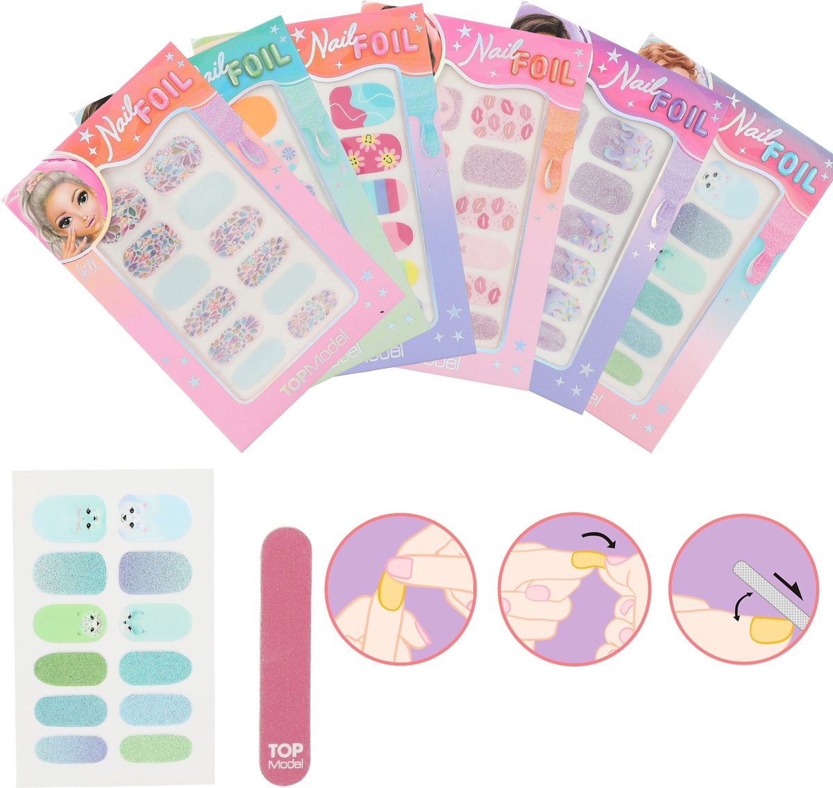 Goedkoopste Depesche - TOPModel nagelfolie - BEAUTY and ME - 1 vel nagelfolie