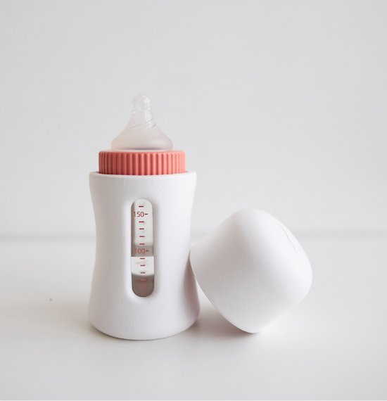 Babyflesje - Safe Baby Bottle Cover bottle (160ml)_White [Korean Products]