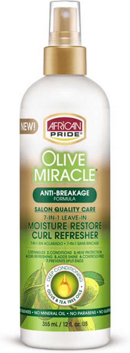 African Pride Olive 7­n­1 Curl Refresher (12oz/354ml)