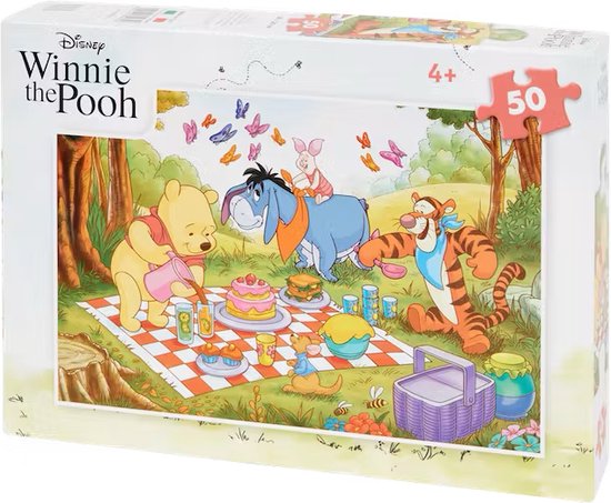 Disney puzzel | Winnie the pooh | 50 stukjes | bol