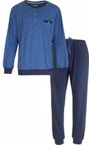 Paul Hopkins - Heren Pyjama - 100% Katoen - Licht Blauw - Maat M