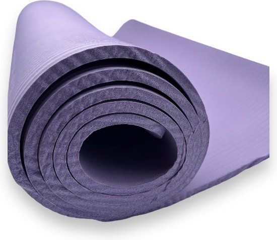 padisport - Yoga mat extra dik - paars - yoga mat anti slip - yoga matje - yoga  mat... | bol.com
