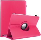 Cadorabo Tablet Hoesje geschikt voor Asus ZenPad 8.0 (8.0 inch) in ROZE - 360 graden beschermhoes van imitatieleer met standfunctie en elastische band