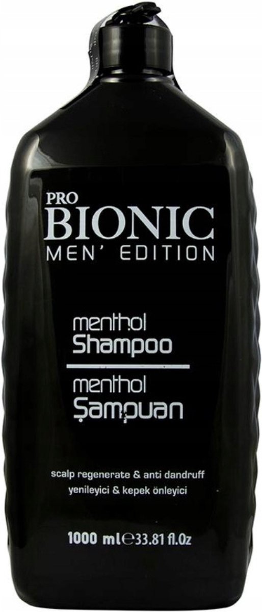 Pro Bionic - Men's Edition - Hair Shampoo - Menthol - 1000ml