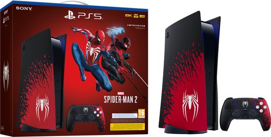 PlayStation 5 Console - Marvel’s Spider-Man 2 - Limited Edition Bundel