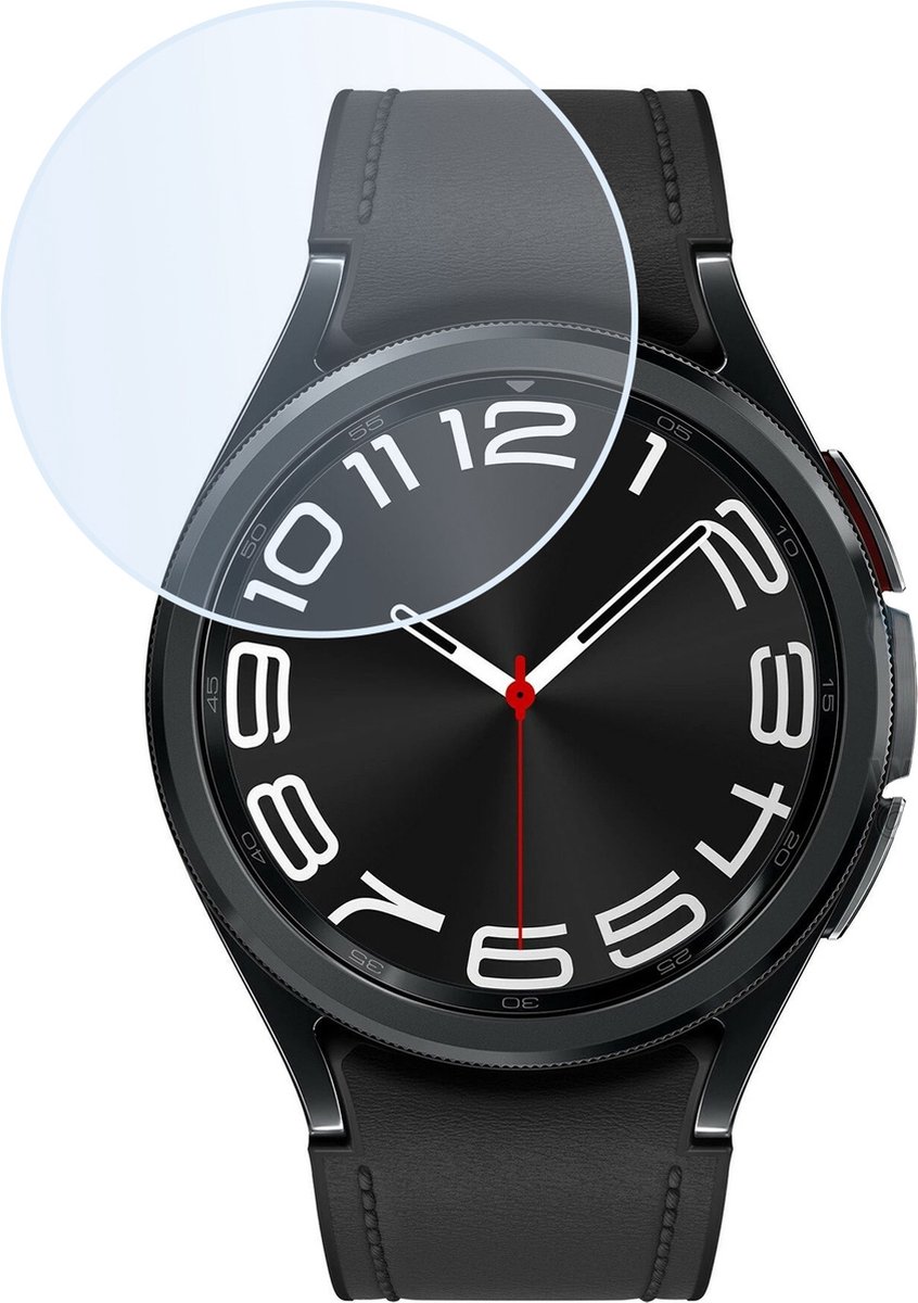 Screenprotector Geschikt voor Samsung Watch 6 Classic 43 mm Screenprotector Tempered Glass Beschermglas - Screenprotector Geschikt voor Samsung Galaxy Watch 6 Classic (43 mm) Screen Protector