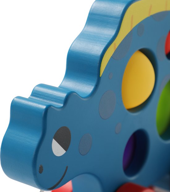 "POP IT" dino trekfiguur van Little Dutch — afbeelding 5