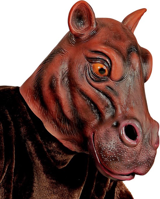 Cartoony Masker Nijlpaard