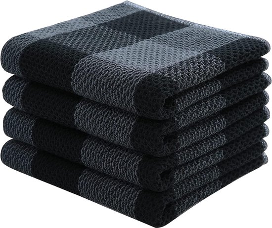 Cleanbaum Baumwollhandtuch 2er-Pack – Dickes Badhandtuch In Pfauenblau, 33 X 71 Cm