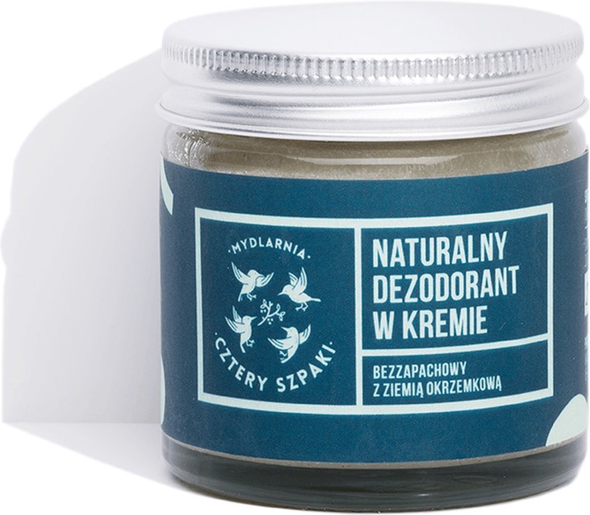 Goedkoopste Natuurlijke deodorantcrème met diatomeeënaarde Geurvrij 60ml